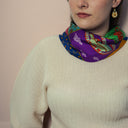 Silk Scarf - Better Together (90 x 90 cm)