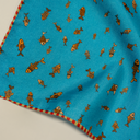Silk Bandana - Bosphorus State of Mind  (50 x 50 cm)