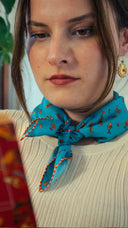 <p>Silk Bandanas</p>