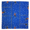Silk Scarf - Keep Your Eye On The Ball (90 x 90 cm)