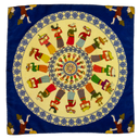 Silk Bandana - The Sugar Cortége (50 x 50 cm)